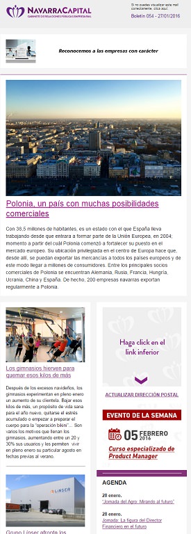 Ejemplos De Newsletter Para Tus Campanas De Email Marketing