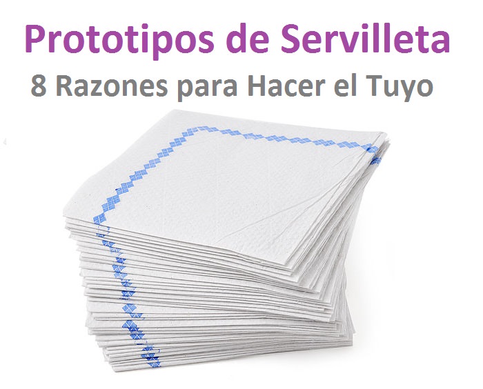 prototipo servilleta bocetos