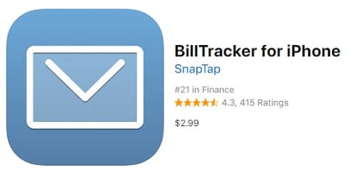 Billtracker app