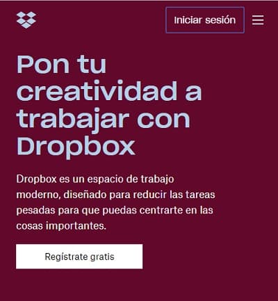 Dropbox app