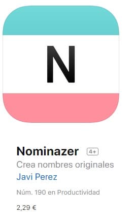 Nominazer app
