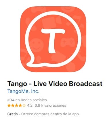 Tango app