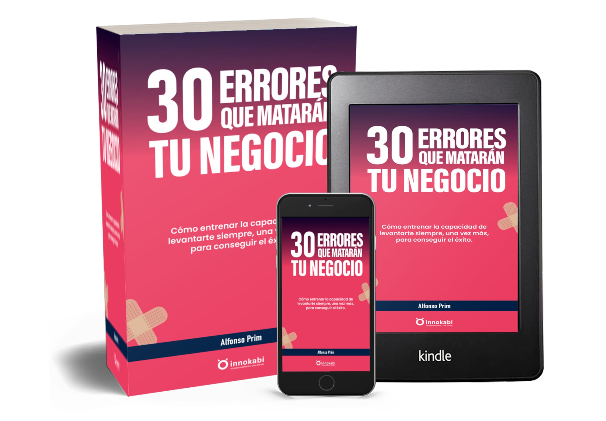 3D libro Alfonso Prim 30 errores que mataran tu negocio